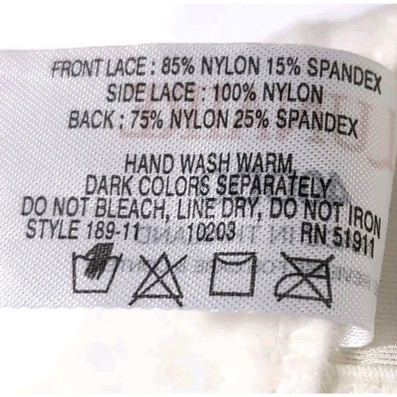 Lunaire Camisole Lace Underwire Bra Size 40DDD Ivory Cream Full Coverage Modest - Picture 9 of 9